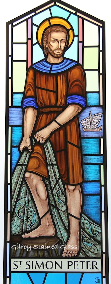 St-Simon-Peter ©Gilroy Stained Glass