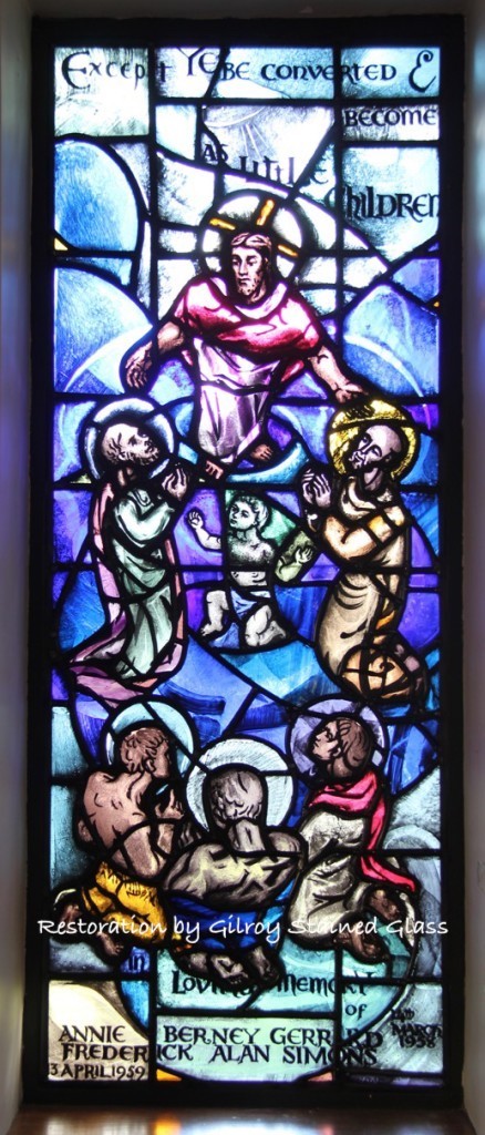 St John's Shaughnessy, resored window