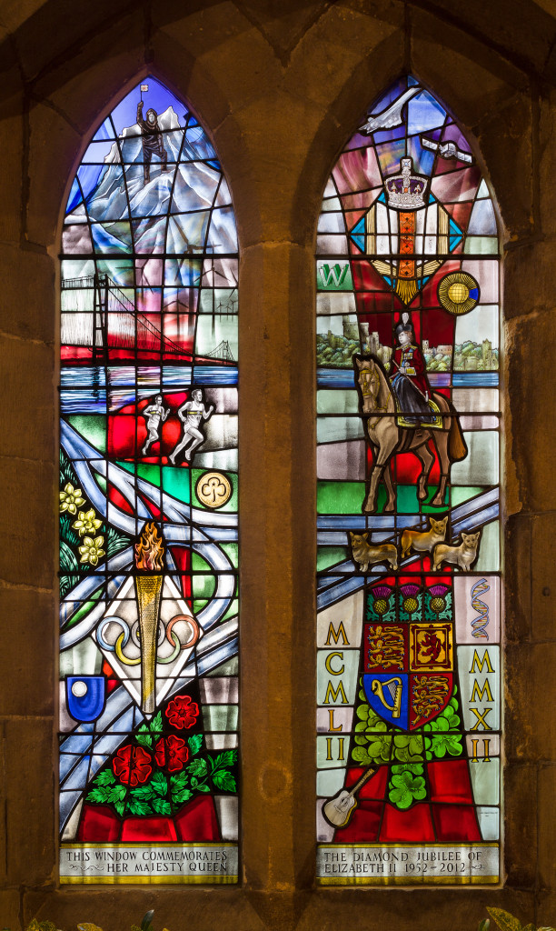 Roy's window, St John's Baildon, Yorkshire