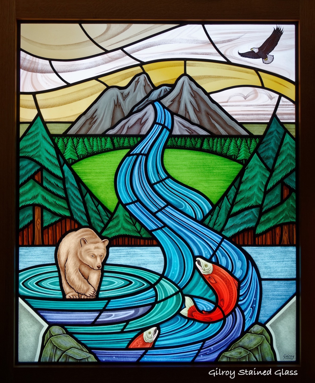 Spirit ©Gilroy Stained Glass